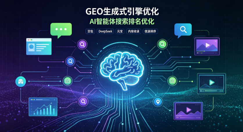 呼伦贝尔GEO 浪潮来袭：生成式引擎优化崛起，创作者争抢豆包、DeepSeek、元宝智能体流量入口